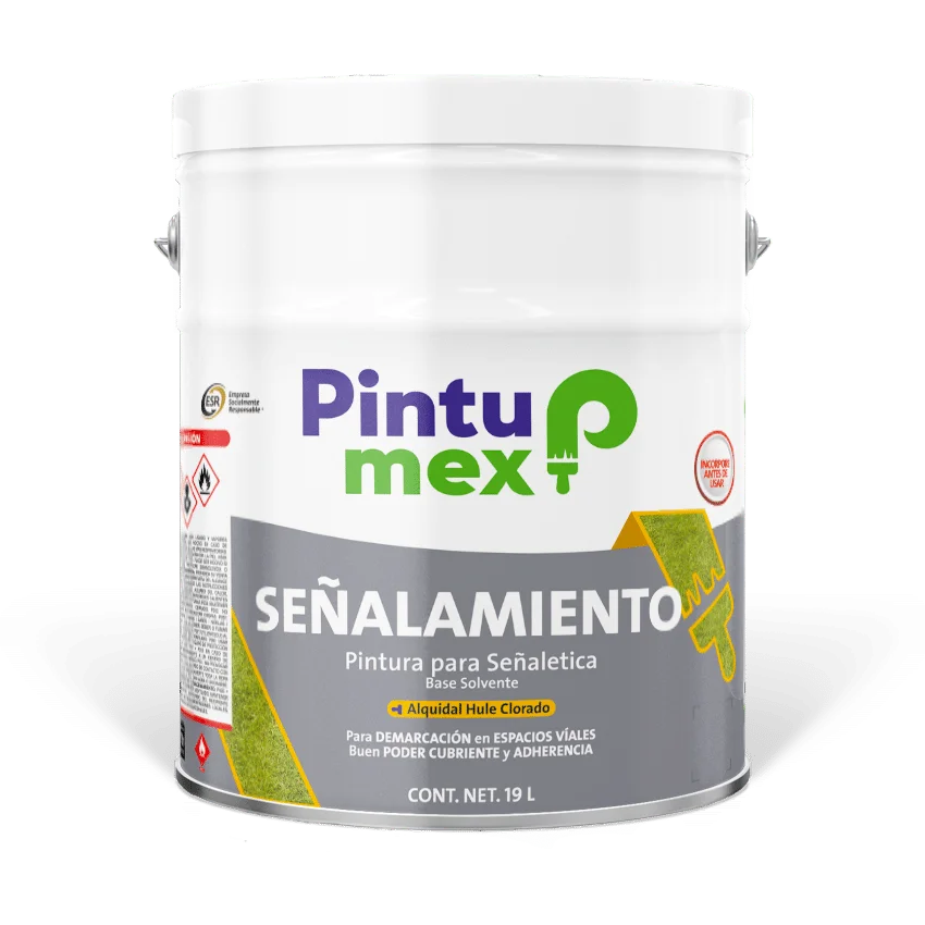 PINTURA DE SENALAMIENTO BASE SOLVENTE