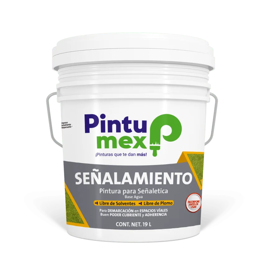 PINTURA DE SENALAMIENTO BASE AGUA